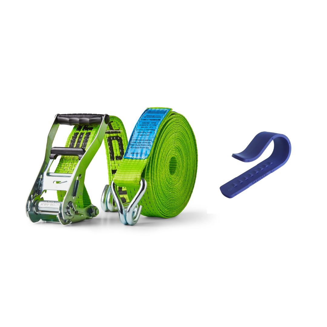 Pakke: ERGOLASH 5000kg 10m + Dynello Clip 50mm